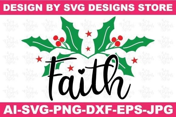 Faith Christian Svg Png Design for Crafts and Graphics