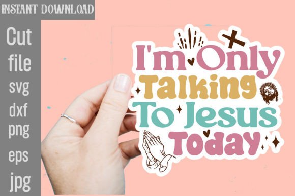 I'm Only Talking to Jesus Today SVG Cut: A Designer's Honest Review
